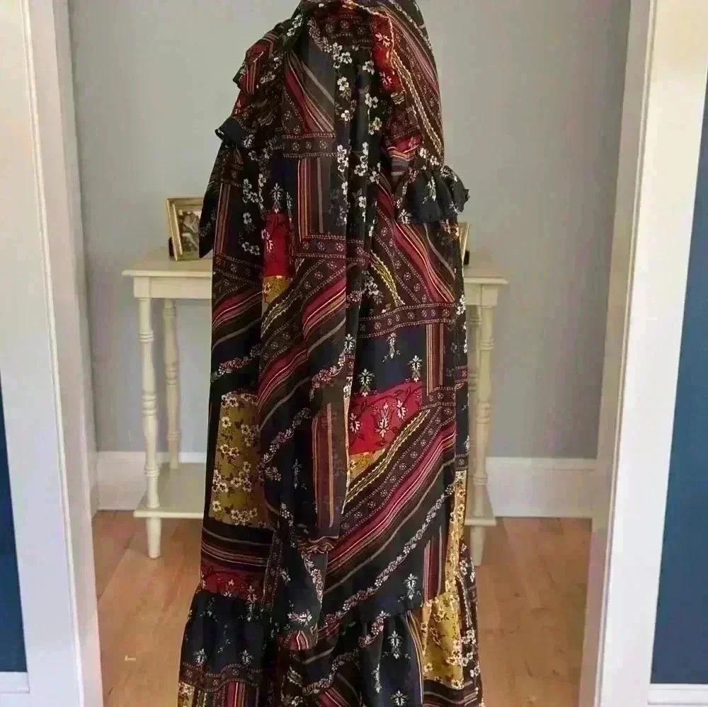 Julia Jordan Chiffon Tunic Dress Size 10 - Picture 4 of 9